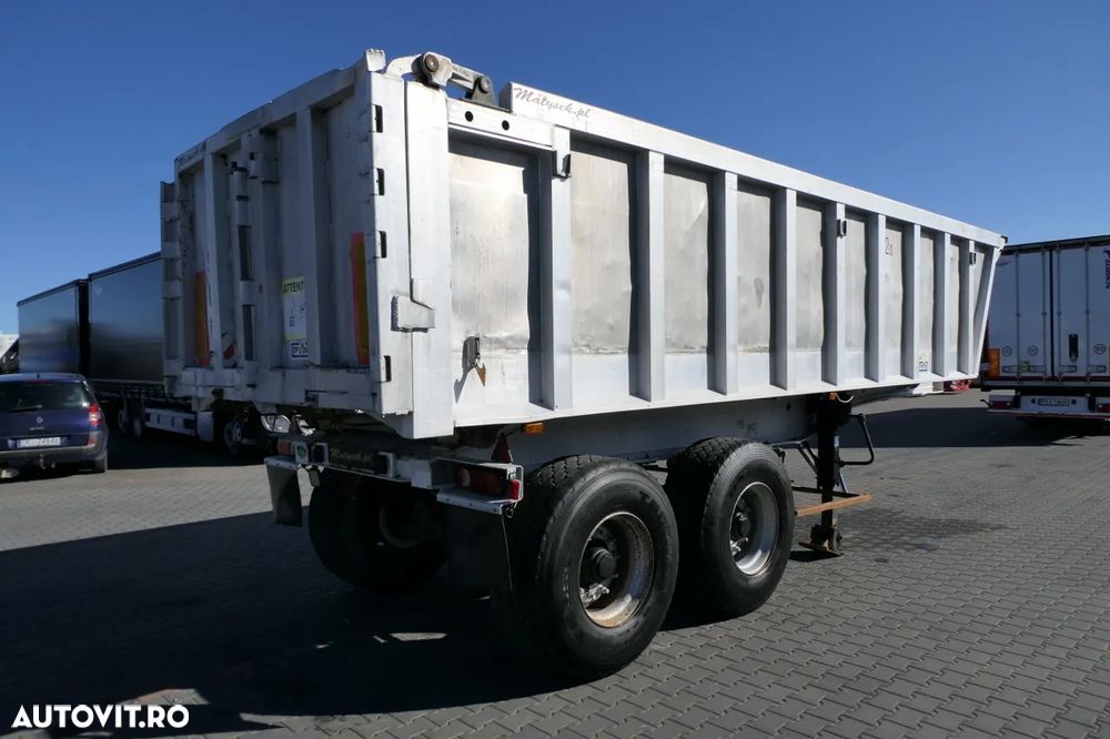 General Trailers REMORCI  BASCULANTĂ / 22 m³ / 2 AXE / 100% ALUMINIU / JANTE DIN ALIAJ - 7
