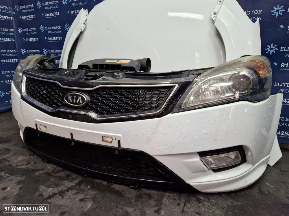 Frente completa usada KIA CEED 2010 1.6 CRDI capot parachoques oticas radiadores guardalamas - 5