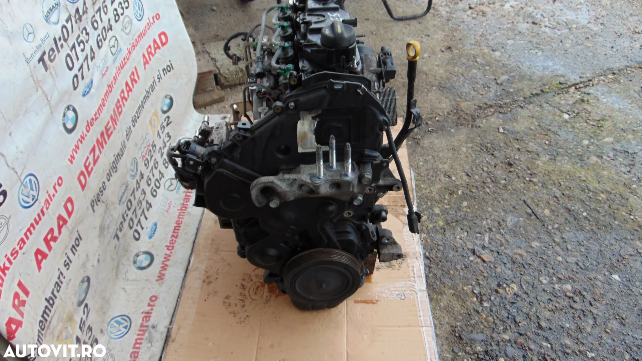 Motor ford Focus 1.6 euro 5 Fiesta C Max Tourneo connect Peugeot partner  508 citroen c3 c4 c5 cv1q - 3