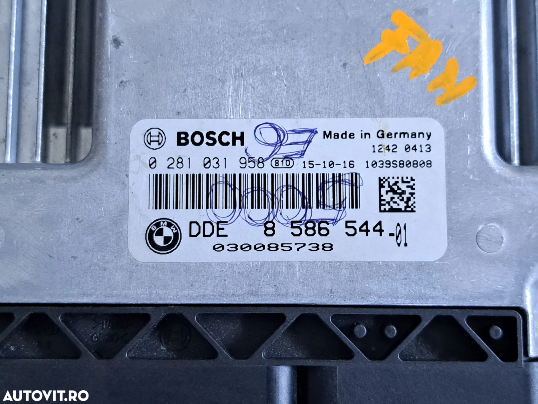 Calculator ECU unitate DDE motor original BMW x3 f25 x4 f26 x5 f15 x6 f16 - 2