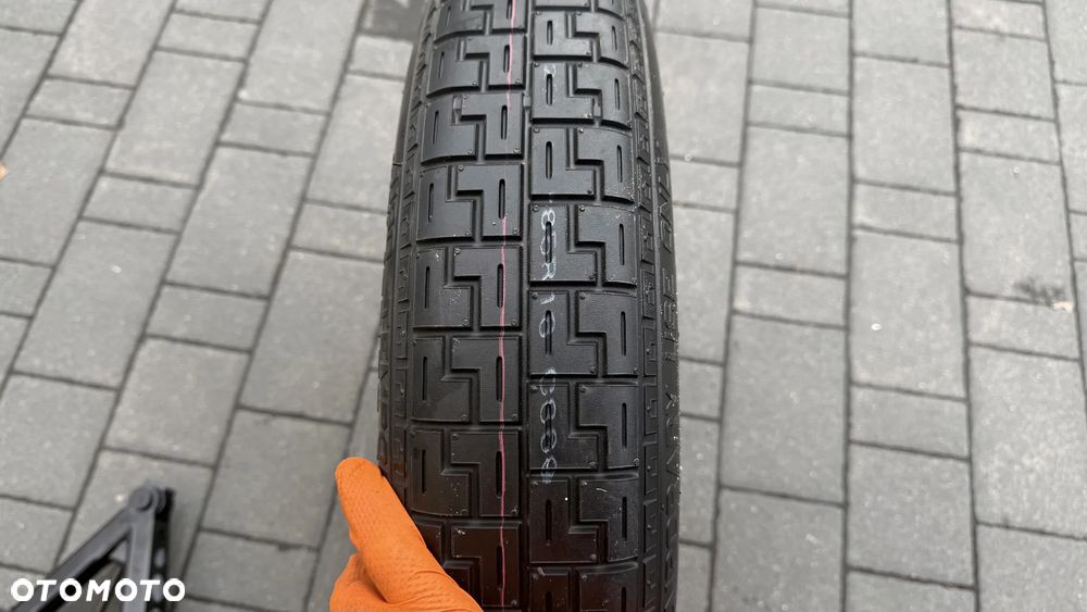NOWE Koło dojazdowe + lewarek r16 5x108 125/85 et25 4J Volvo Ford Jaguar v50 s40 dojazdówka felga - 2