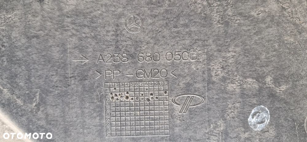 Płyta osłona podwozia Mercedes W238 238 - 4