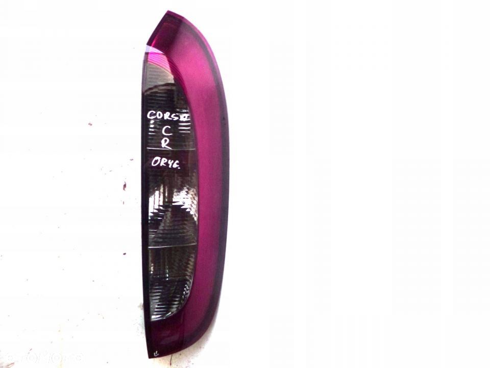 OPEL CORSA C LAMPA TYŁ PRAWA NOWA ORYG - 8