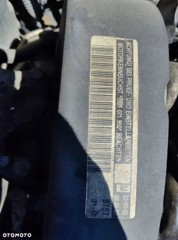 SKODA FABIA VW POLO SEAT IBIZA 1.4 16V SILNIK BBY - 2