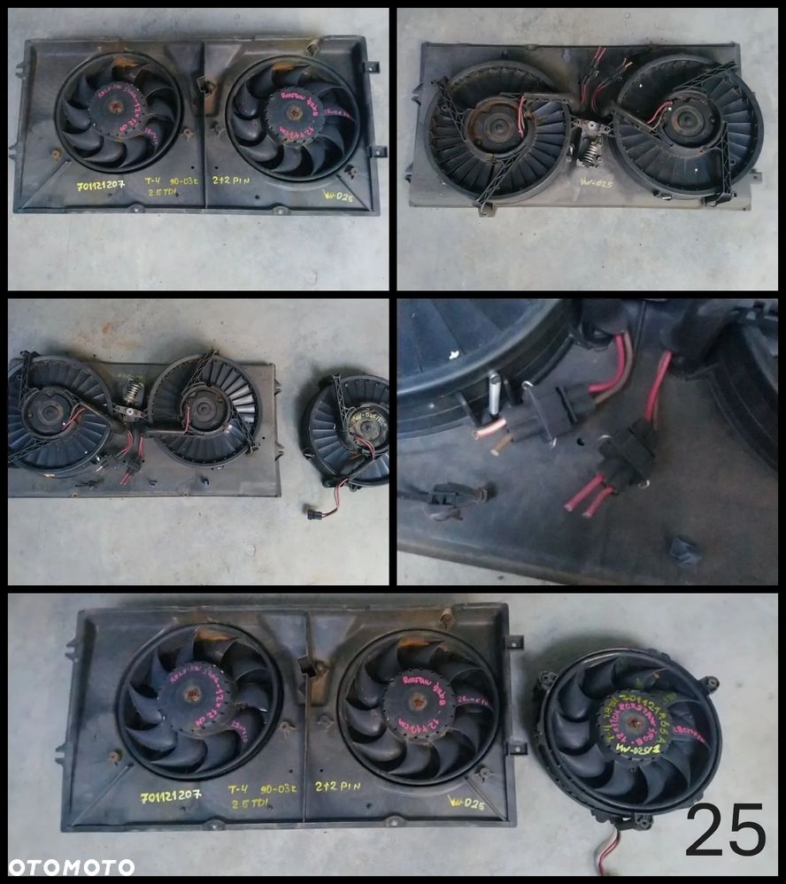 VW-001-399 WENTYLATOR CHŁODNICY VW AUDI SEAT SKODA - 4