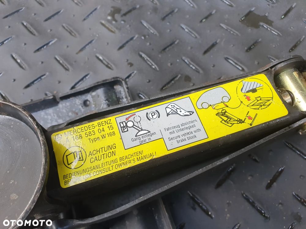 MERCEDES A W168 PODNOŚNIK LEWAREK TRAPEZOWY SAMOCHODOWY A1685830415 - 4