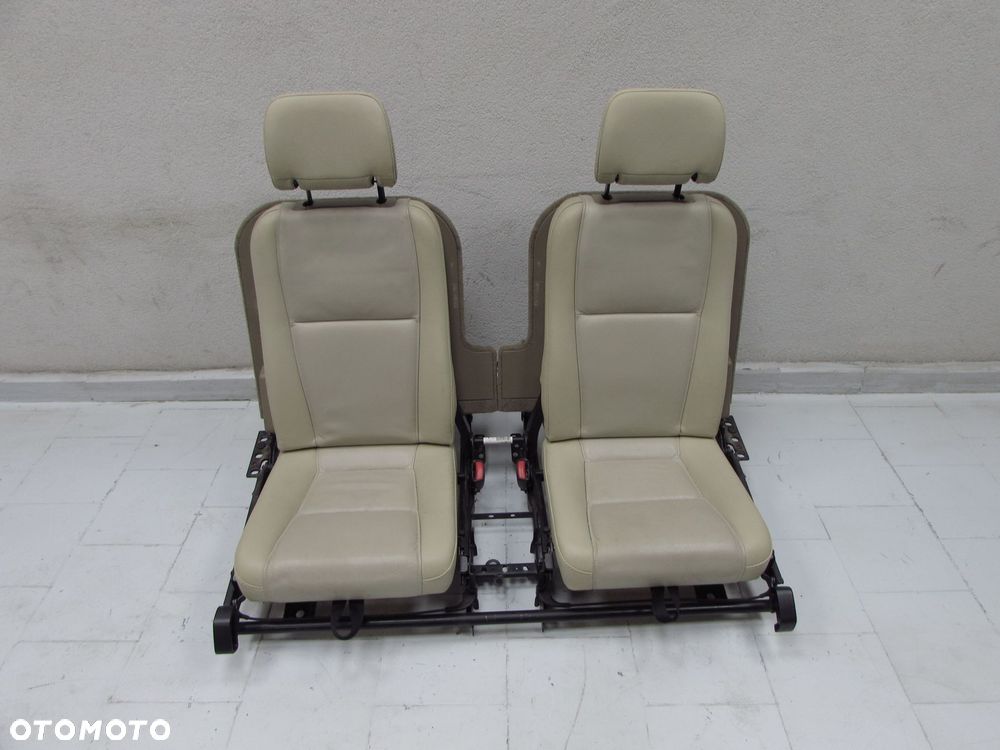 VOLVO XC90 02-14 FOTEL SIEDZENIE SKORA JASNA 7 OSOB KPL UK - 2