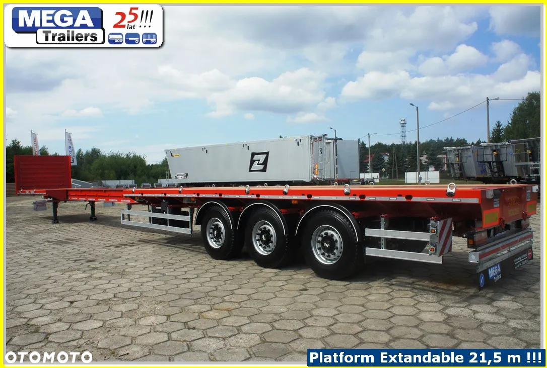 Inny TELEMEGA wysuw 7.50 m, 3 osie, ADR EX3- MEGA Trailers!! - 8