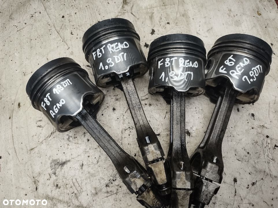 Renault kangoo clio megane  1,9dti 1,9DCI   tłok korbowód F8T WAŁ KORBOWY - 2