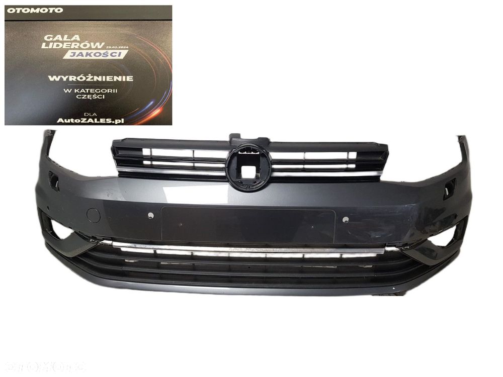 ŁADNY ZDERZAK PRZEDNI PRZÓD VW GOLF VII 7 LIFT 4PDC SPRYSKI 17-20 HIGHLINE 5G0807221FL
