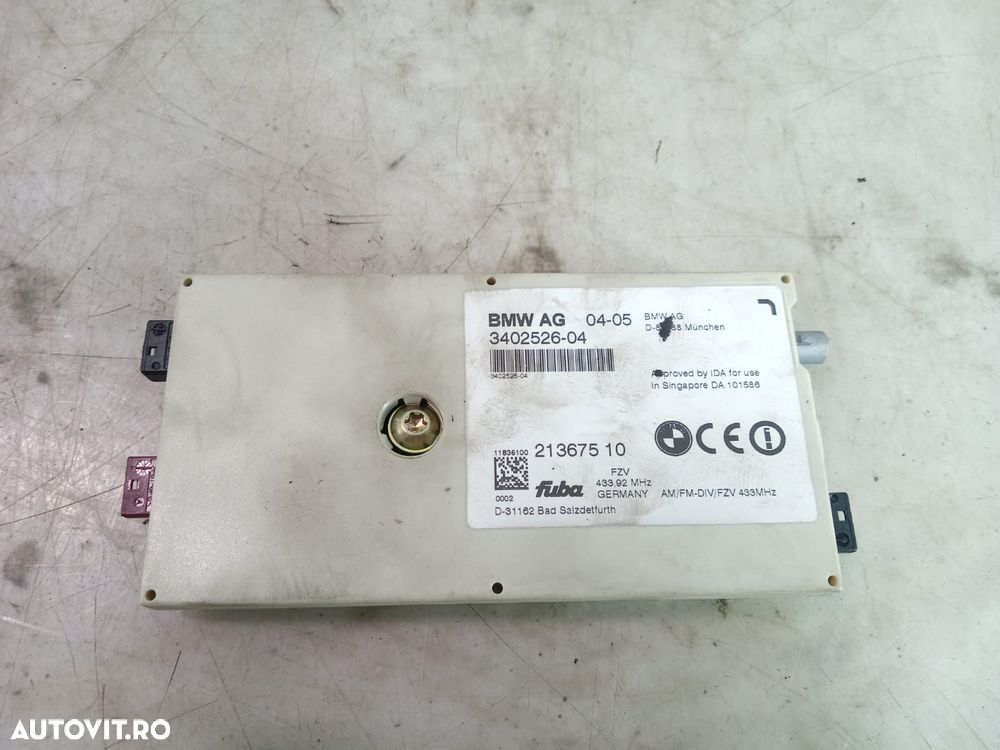 Amplificator antena 3402526-04 BMW X3 E83 [2003 - 2006] 2.0 D m47 204 - 1