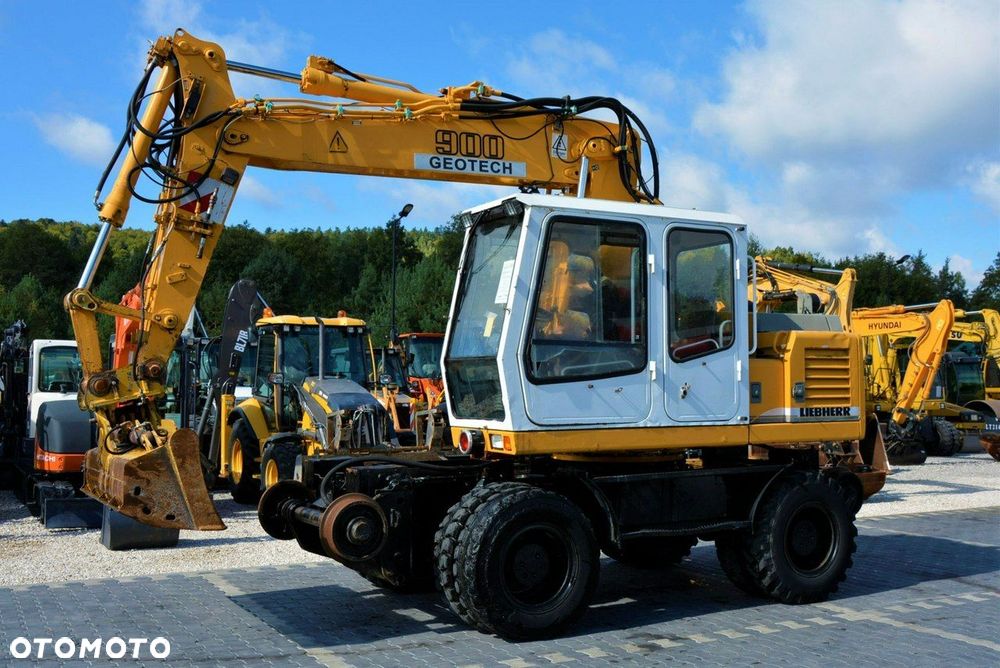 Liebherr A 900 ZW Litronic Koparka + Kolej - 7