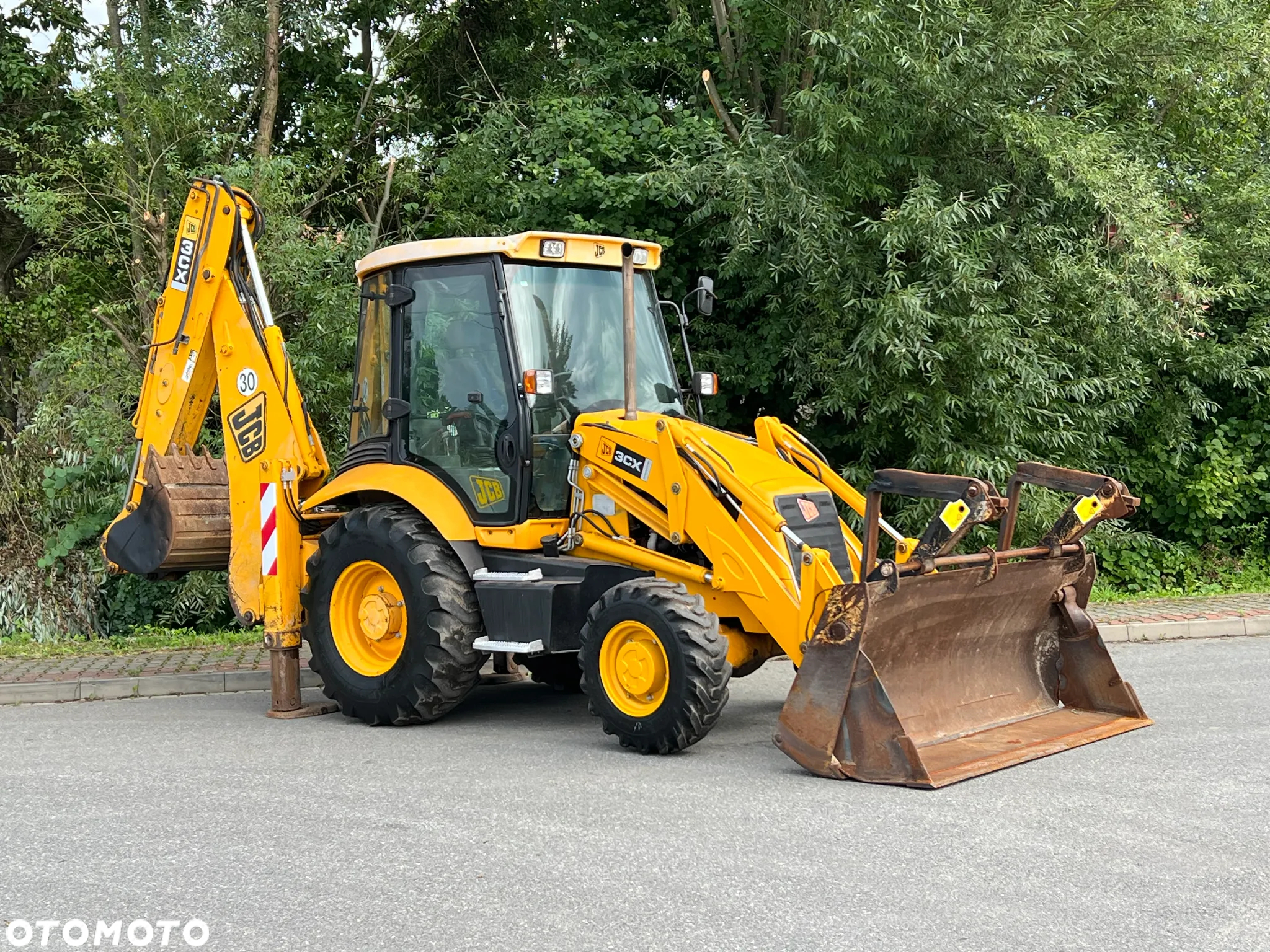 JCB KOPARKO ŁADOWARKA JCB 3CX STAN DOBRY - 2
