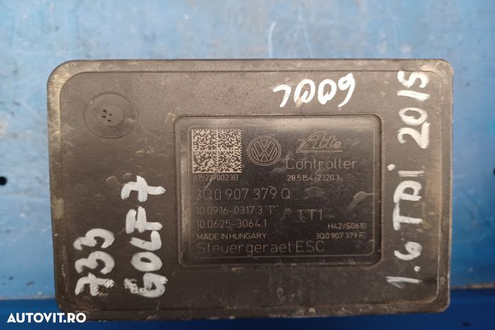 Pompa ABS 3Q0907379Q, 3Q0614517Q Volkswagen VW Golf 6 [2008 - 2015] w - 1