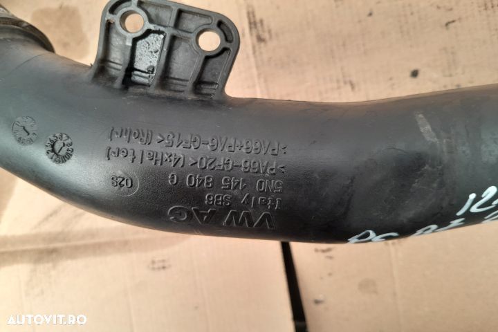 Furtun intercooler 5N0145840 5N0145840 Volkswagen VW Passat B7 [2010 - 3