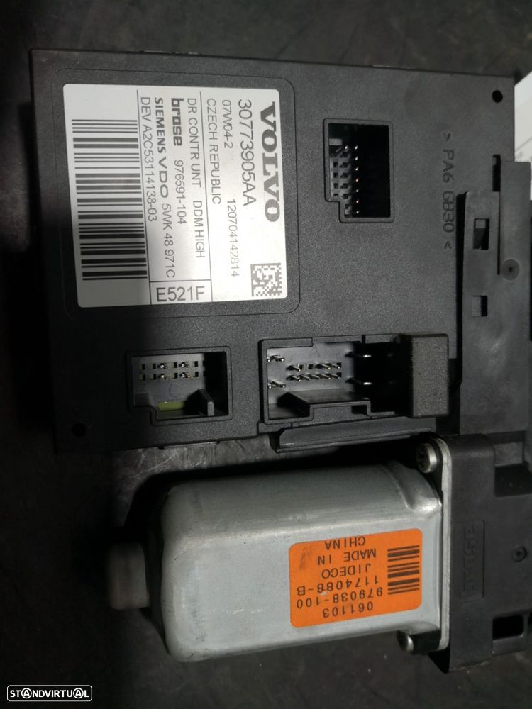 Motor Elevador Frt Esq Volvo C30 (533) - 3