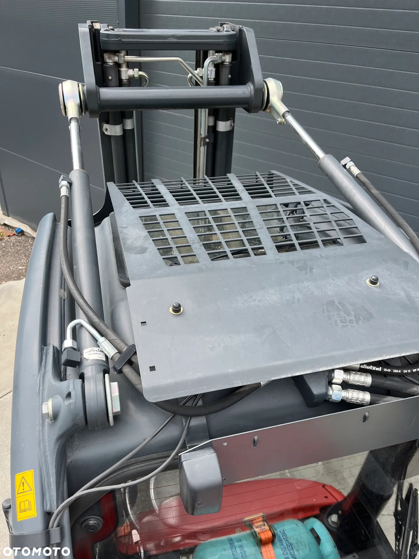 Linde H35-T Gaz LPG TRIPLEX kabina przesuw boczny  oświetlenie drogowe - 22
