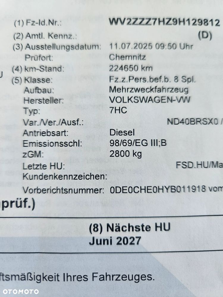 Volkswagen Transporter Caravelle Lang Comfortline - 31
