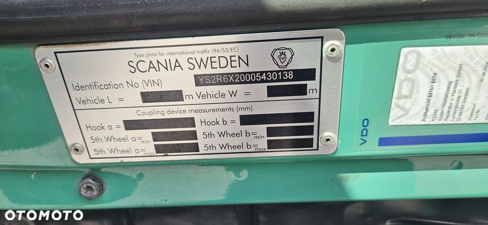 Scania SCANIA R410 + PRZYCZEPA H&W / NAJAZDY / TWIST LOCK / CENA ZA ZESTAW - 12