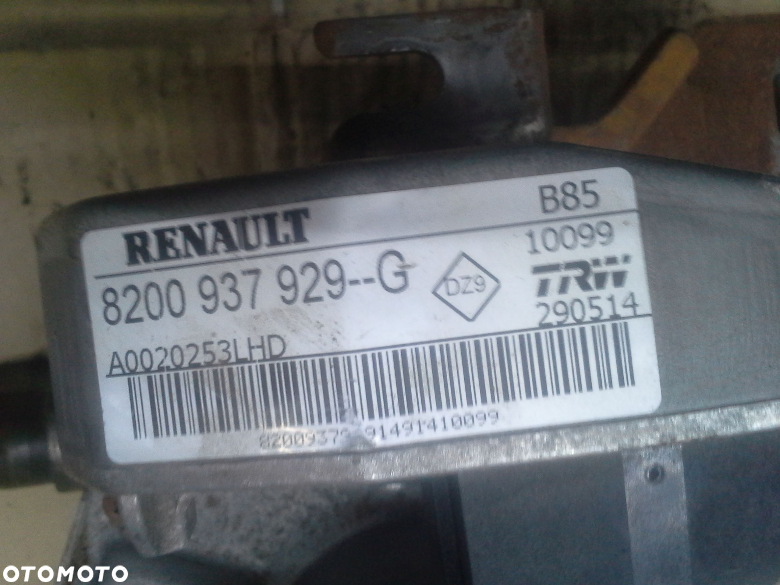 Renault Clio III wspomaganie elektryczne TRW 8200937929-G - 12