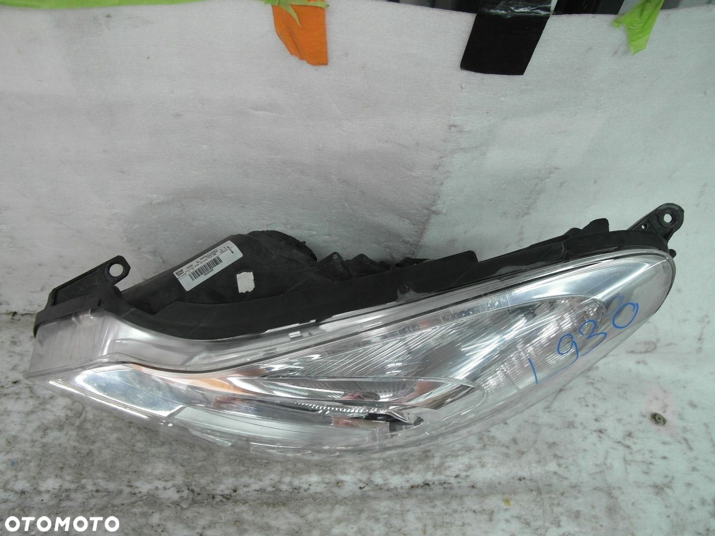 OPEL CORSA D CAŁA LAMPA PRZEDNIA LEWA - 4