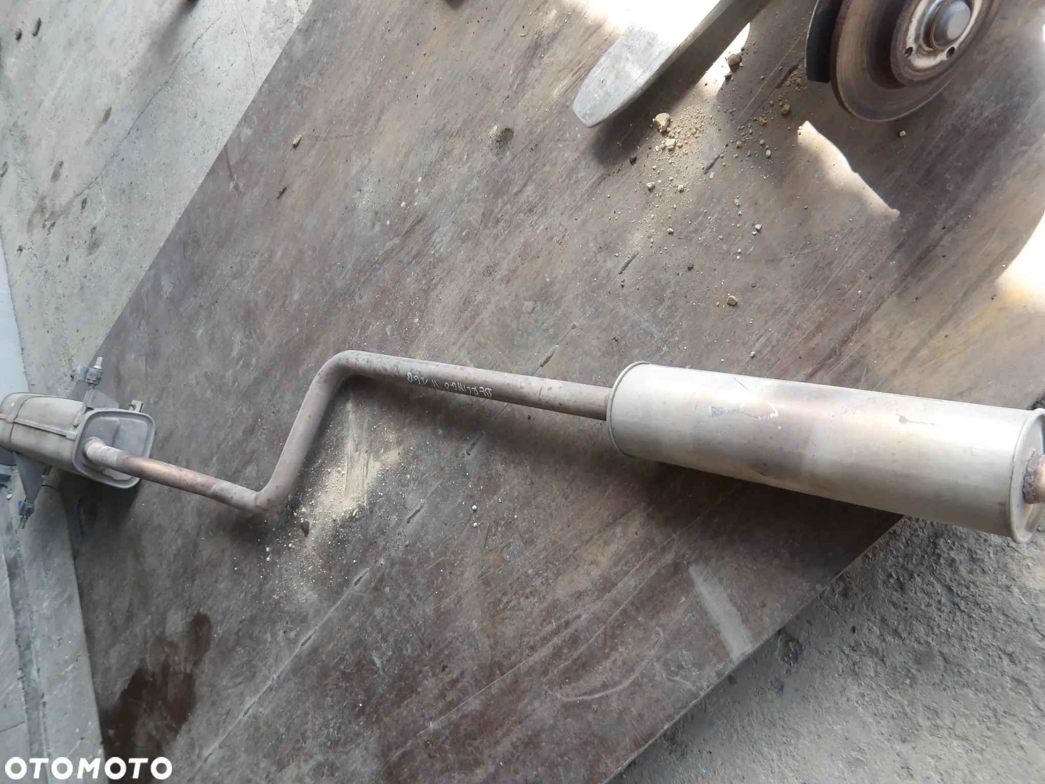 CITROEN BERLINGO II LIFT 12-18 1.6B TŁUMIK WYDECH KOŃCOWY - 3