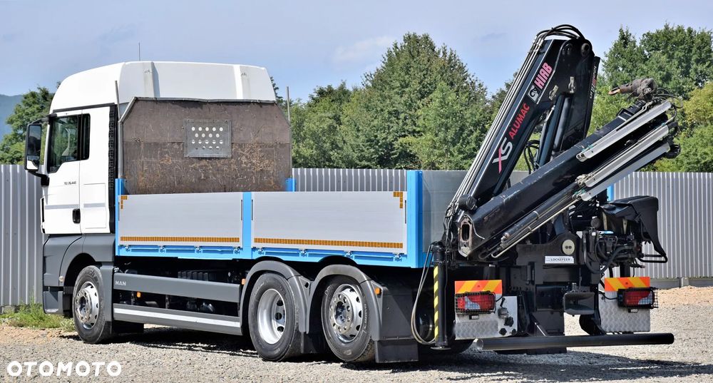MAN TGX 26.440 * SKRZYNIA 6,20 m * HIAB 122 HIDUO + PILOT - 6
