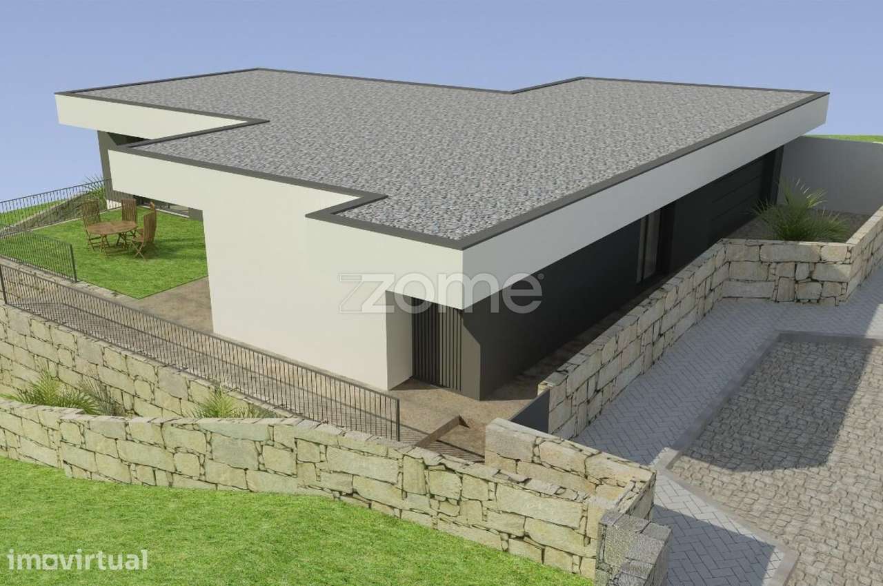 Terreno com 534 m² c/ projeto aprovado, em Vandoma, Paredes - Grande imagem: 4/21