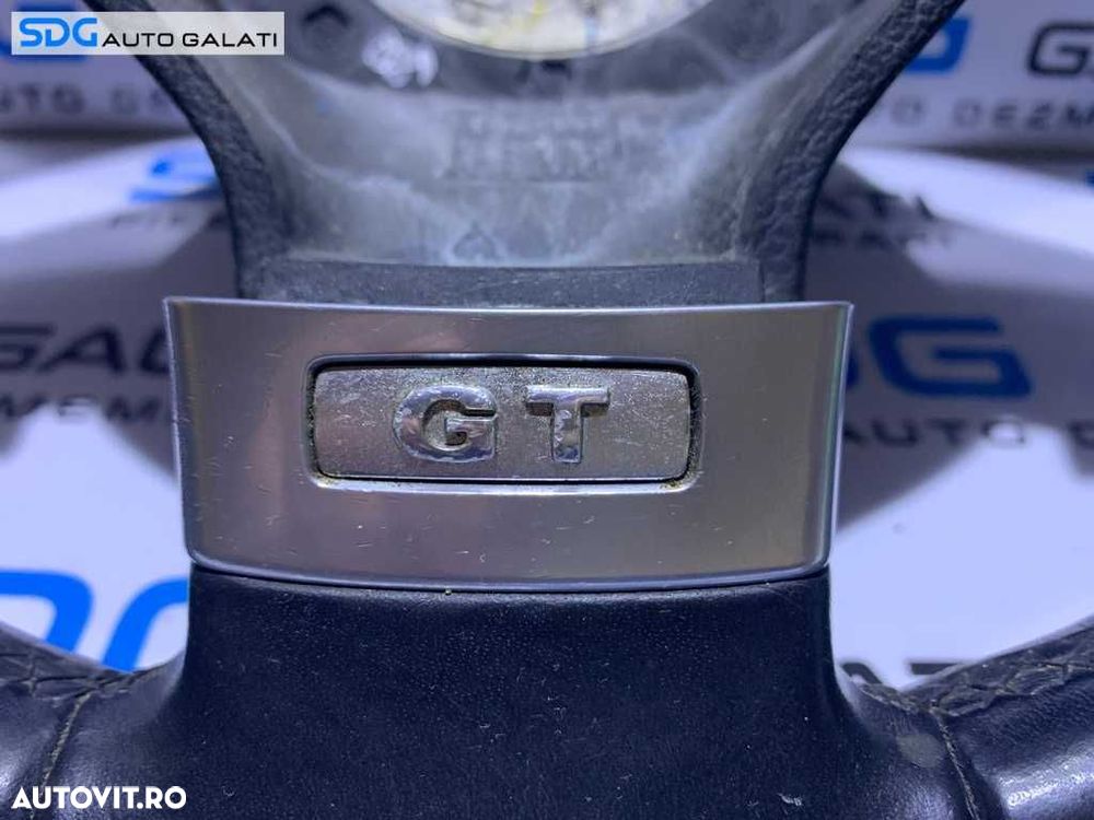 Volan Piele in 3 Spite VW Golf 5 GT 2004 - 2008 Cod: 1K0419091CJ / 1K0419091M - 10