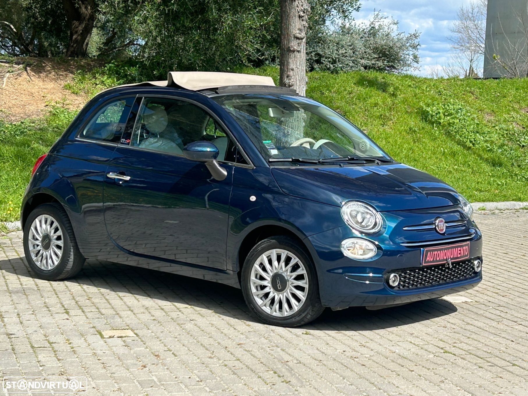 Fiat 500C 1.2 Lounge Dualogic - 10