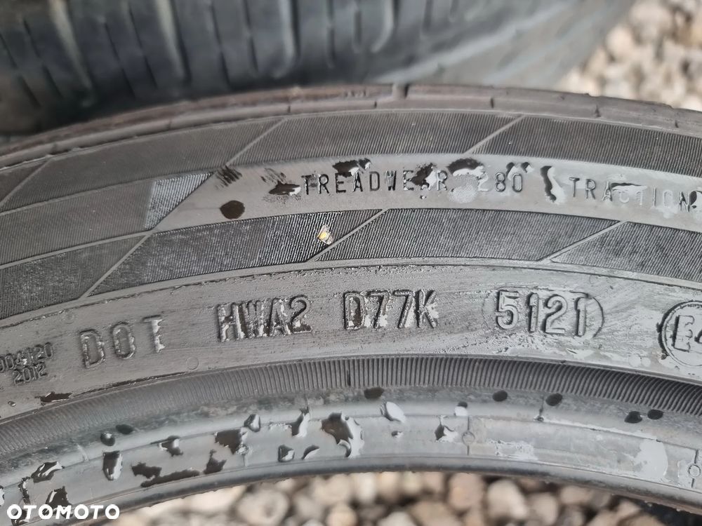 Opony letnie CONTINENTAL 245/45R19 102Y CONTISPORTCONTACT 5 MO1 (4szt.) (1x4,0 3x5,5) (DOT: 1x0920 1x1421 2x5121) L302 - 10