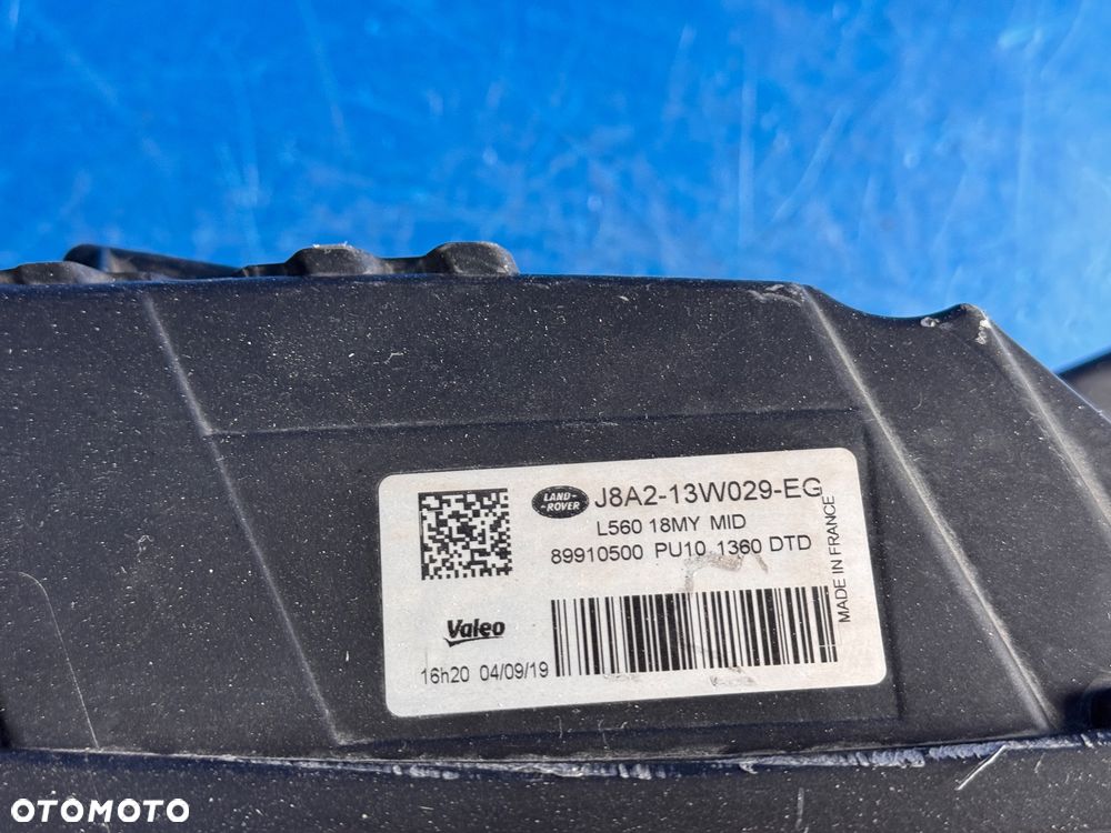 PRAWY FULL LED MID RANGE ROVER VELAR BDB EUROPA - 5