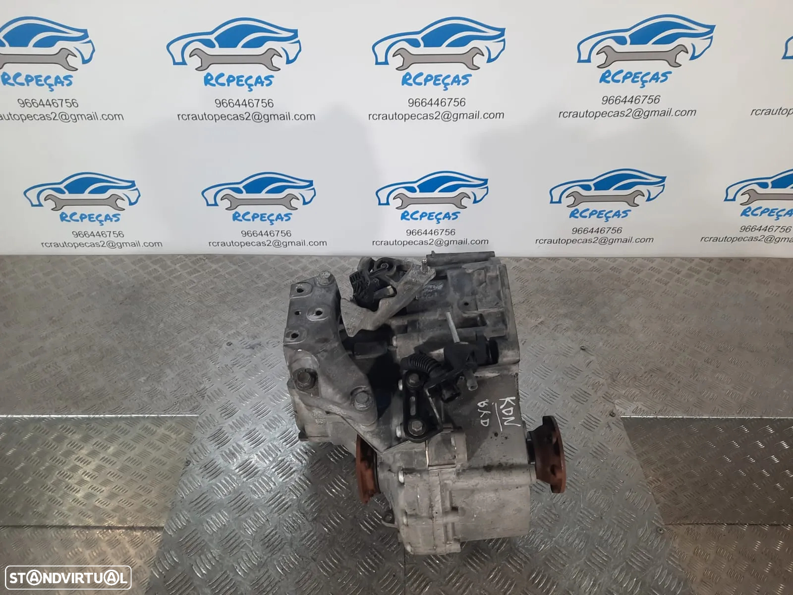 .CAIXA VELOCIDADES MANUAL CITROEN C4 I 1 MK1 1.6 HDI 16V 90CV 9HX 20DM75 - 8