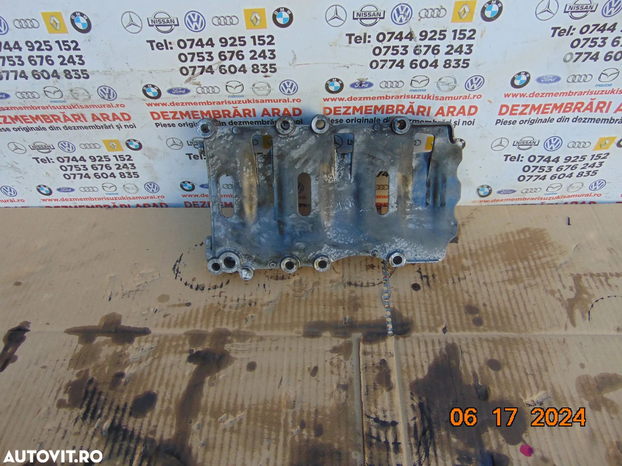 Suport pompa ulei Peugeot boxer 2.0 euro 6 citroen Jumper 2.0 euro 6 dupa 2016 cod 981175380 - 1