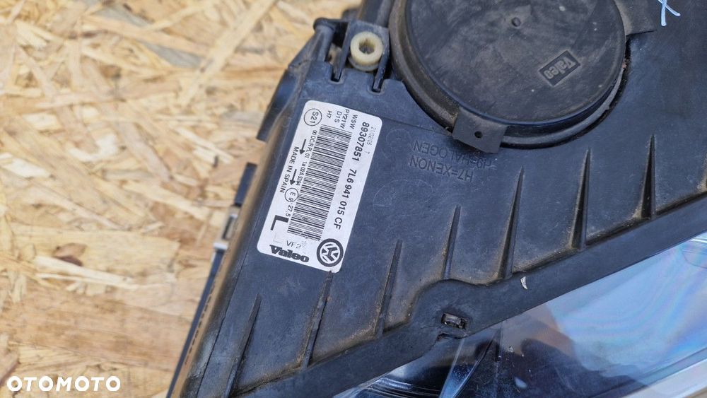 VW TOUAREG LAMPA PRZÓD PRZEDNIA LEWA  EUROPA XENON 7L6941015CF - 3