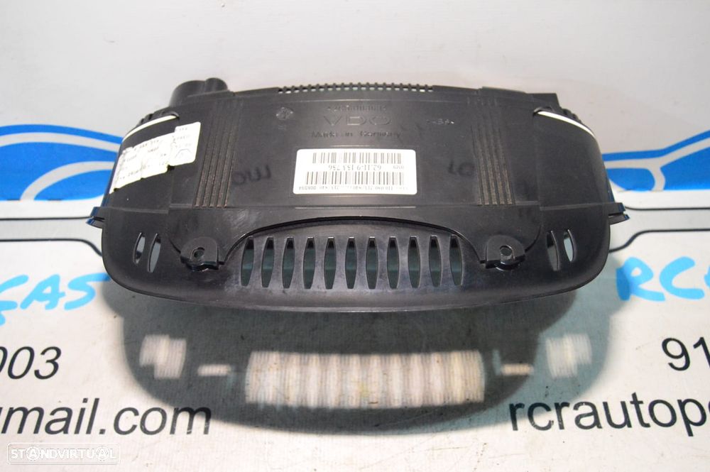 QUADRANTE MOSTRADORES PAINEL INSTRUMENTOS BMW MILHAS INGLES 62119153756 9153756 110080213 110080840 6965359 A2C53103634 BMW SERIE 5 E60 530D 24V 231CV M57D30 306D3 E61 - 9