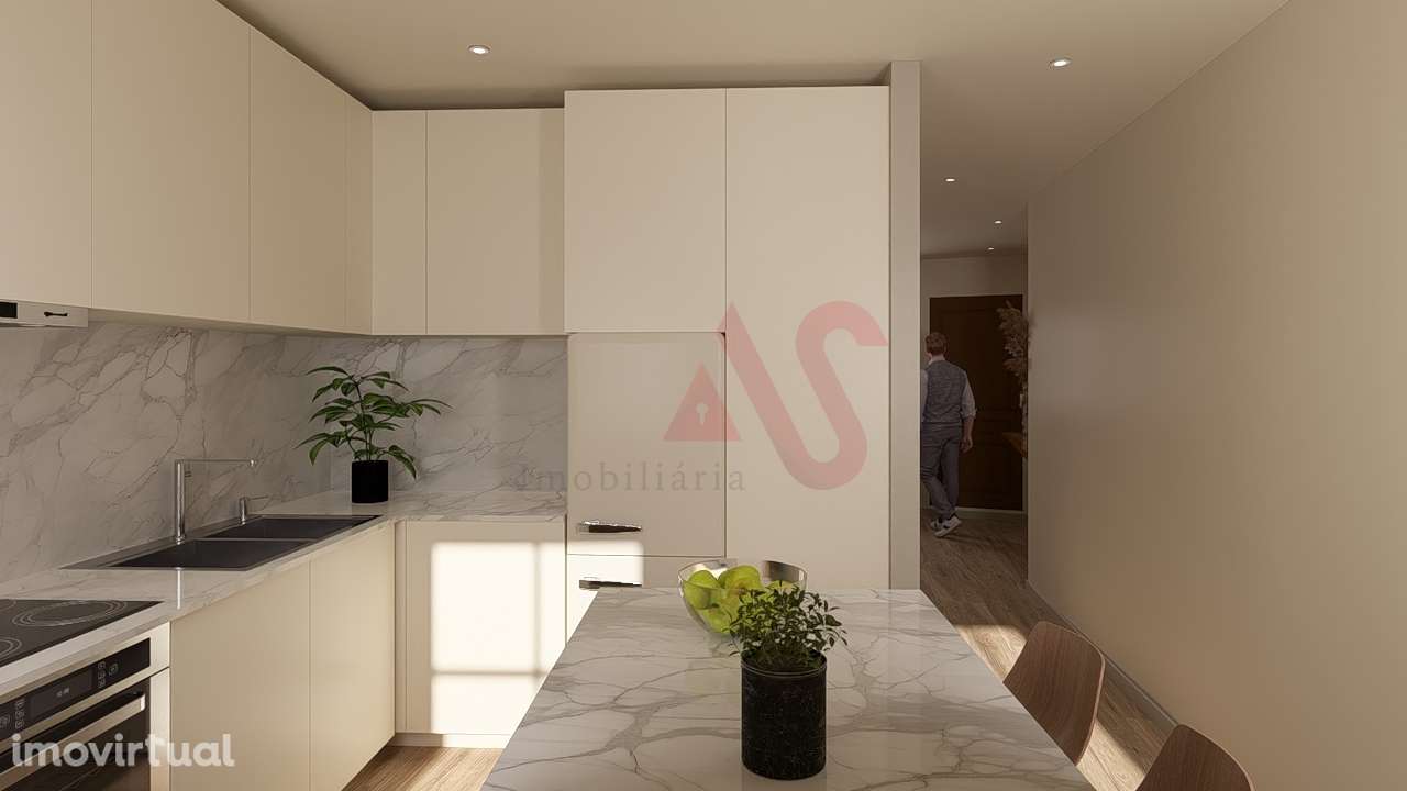 T1 em Águas Santas com Terraço localizado em Águas Santas - Grande imagem: 4/16