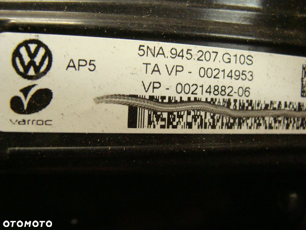 VW TIGUAN 2 IQ LIGHT LIFT LED LAMPA LEWA TYLNA 5NA945207G - 7