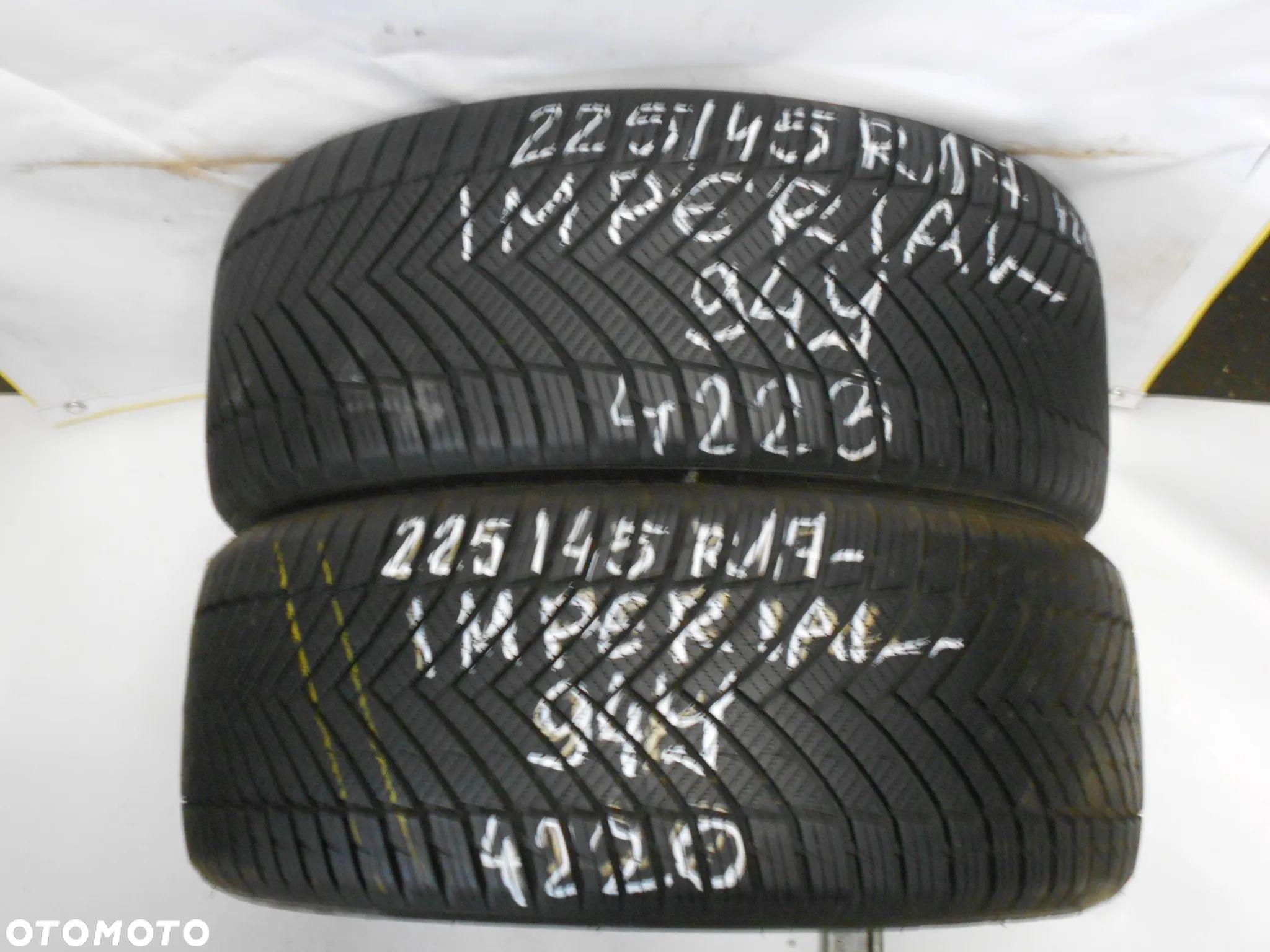 OPONY 225/45R17 IMPERIAL ALL SEASON DRIVE DOT 4223 / 4220 7.4MM - 1
