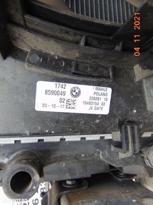 Ventilator racire BMW g30 G31 G11 G32 motor 2.0 electroventilator dezm - 2