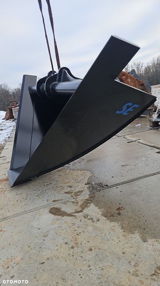 Łyżka trapezowa SE złącze S60 200/40cm Volvo do koparki rototilt 170cm,180cm,do rowów rowu - 3