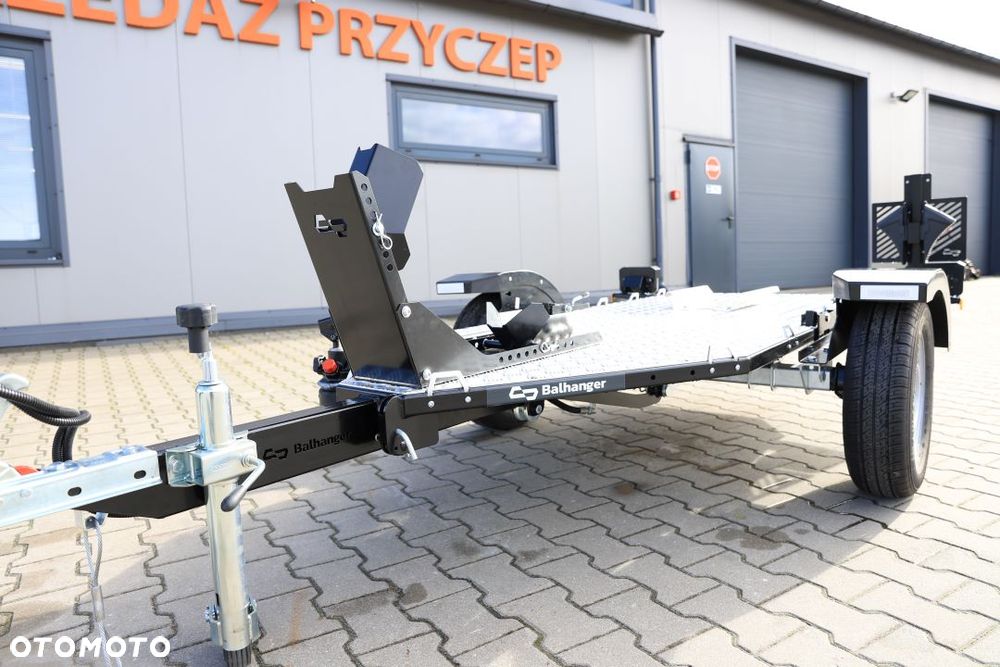 Inny Balhanger Przyczepa motocyklowa MOTO-1 do transportu jednego motocylka - 10
