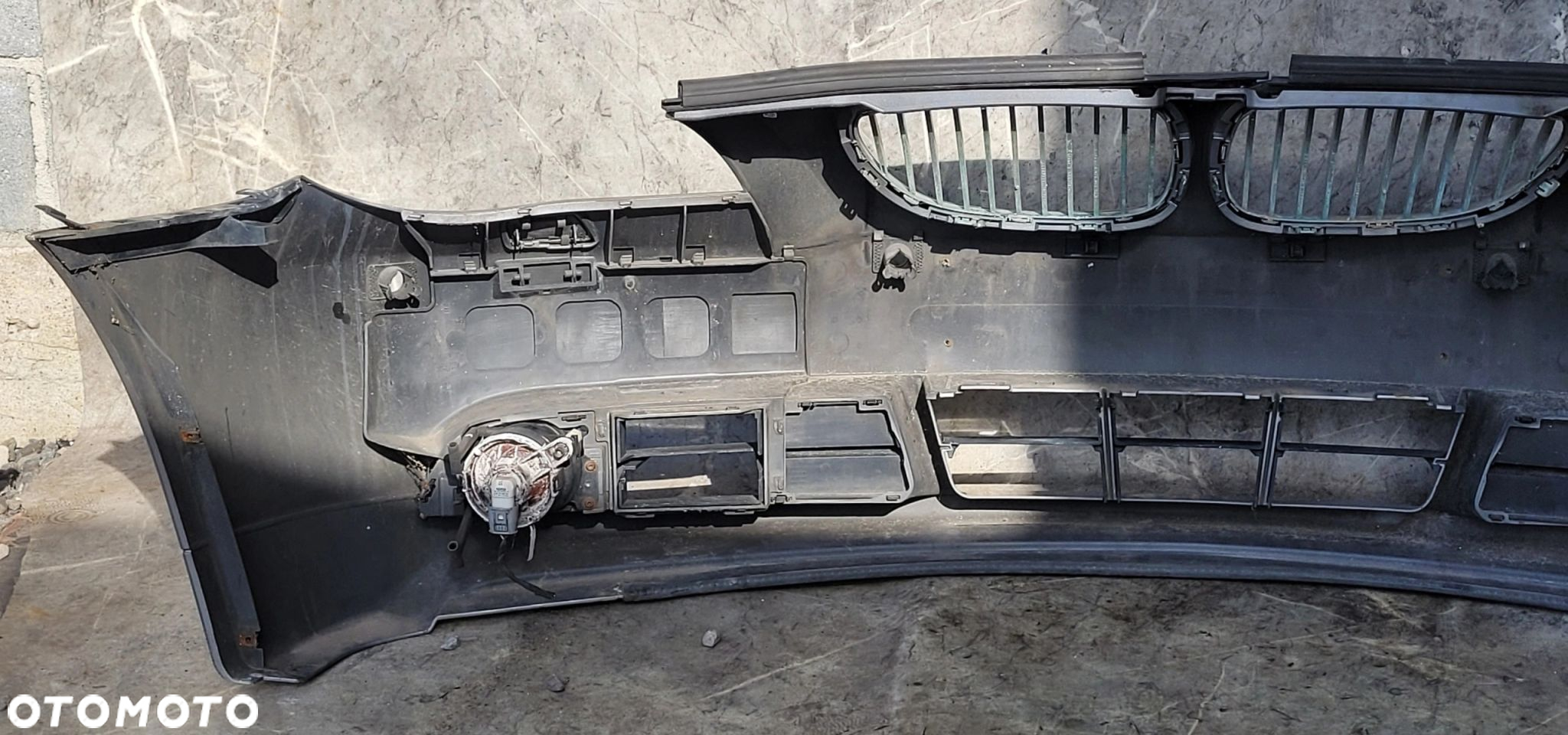 ZDERZAK PRZÓD PRZEDNI BMW E60 E61 A08 SILBERGRAU A170 - 6