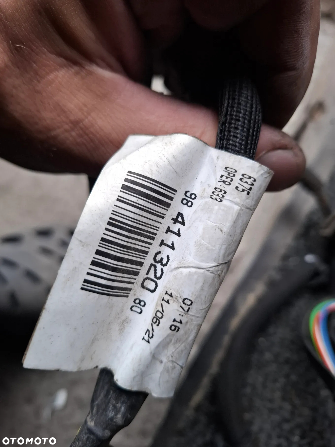 PEUGEOT 208 II CORSA 1.2 THP WIĄSKA SILNIKA KLEMA 9841132080 - 5