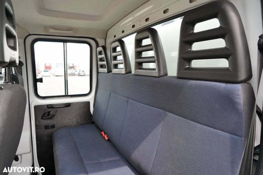 Iveco DAILY 35-160 / BASCULATOR DIN ALUMINIU / CAMION CU PORȚIE MIXĂ - 6 LOCURI / DOUĂ LOCURI / MANUALĂ / - 33