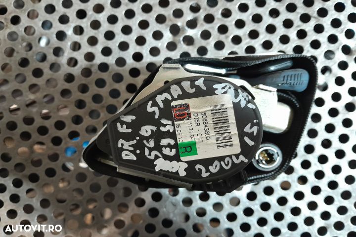 Centura siguranta fata dreapta 606843800 Smart Forfour 1 [2004 - 2006 - 1