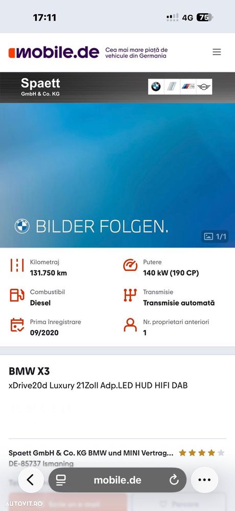 BMW X3 xDrive20d Aut. Luxury Line - 32