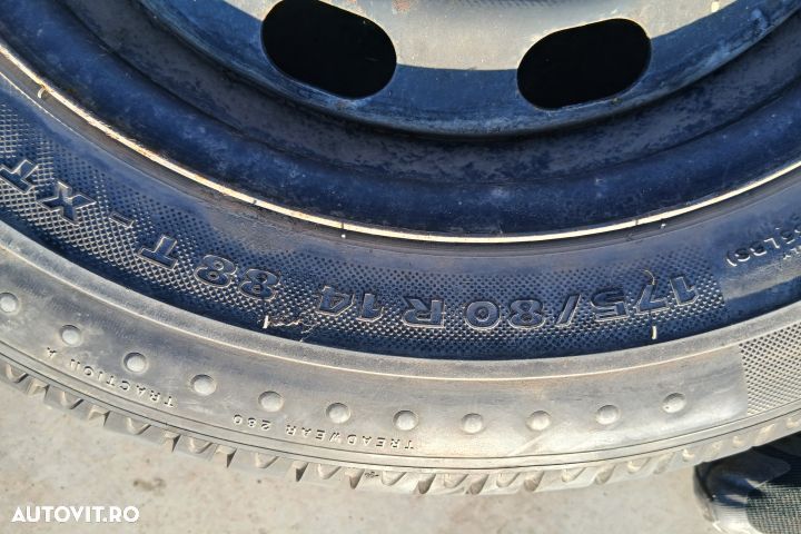 Roata de rezerva R14 1J0601027J 175/80 R15 1J0601027J 175/80 R15 Volk - 4