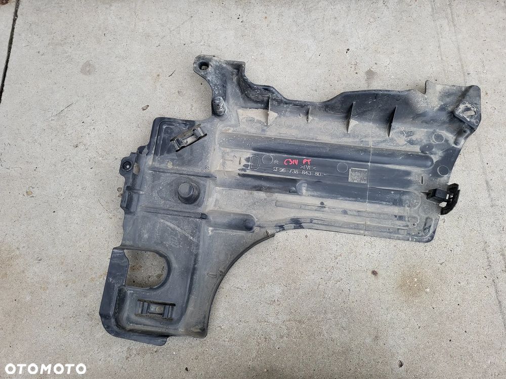 Osłona podwozia prawa tylna Citroen C3 III - 2