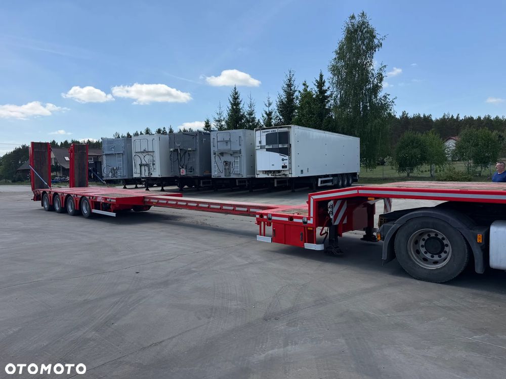 MTDK Niskopodwoziowa 4-osie Najazdy Hydrauliczne Rozciągana DMC: 58000 kg - 14
